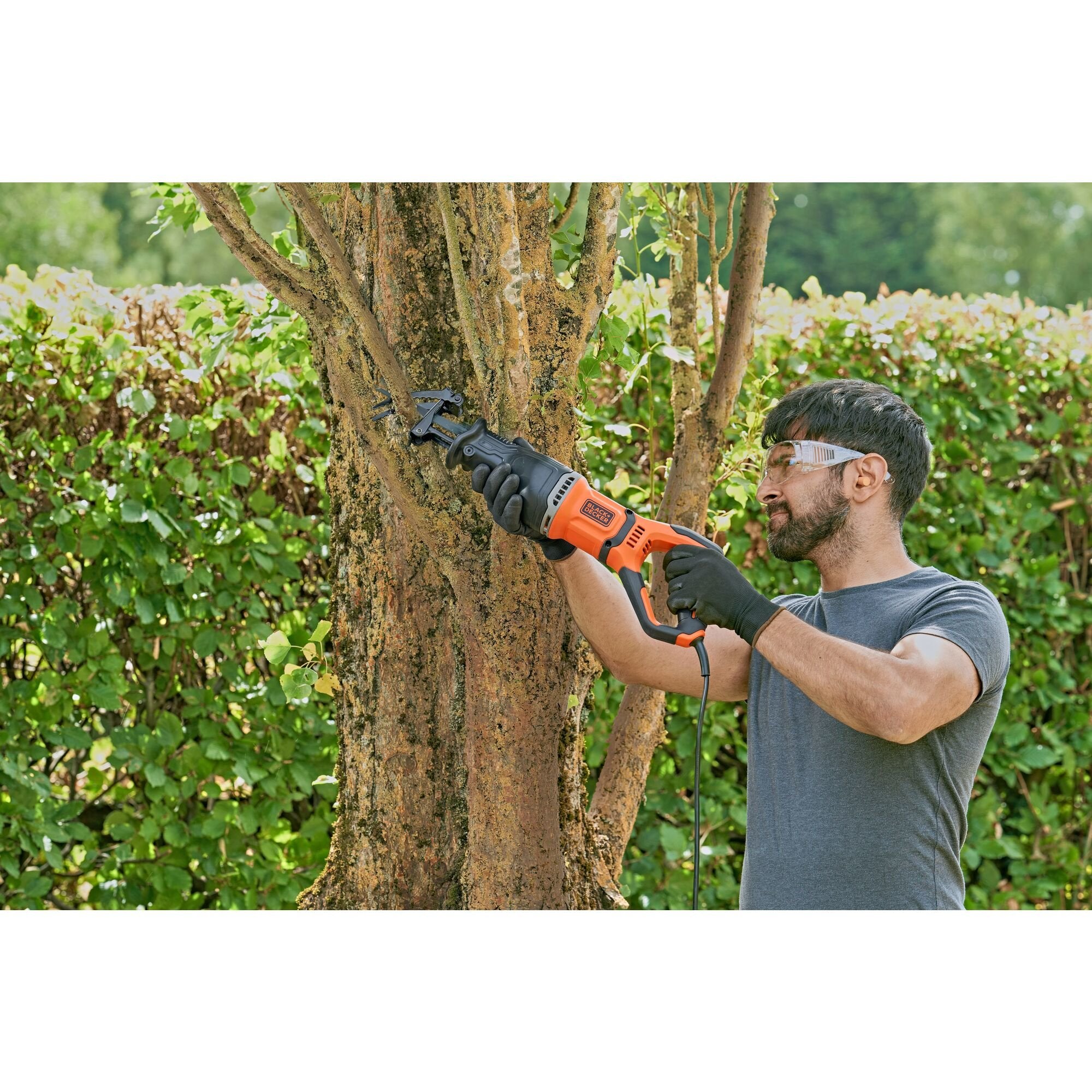 EAN 5035048737279 - Black & Decker BES301-QS sierra recíproca 2800 spm 750 W Negro, Naranja imagen 7