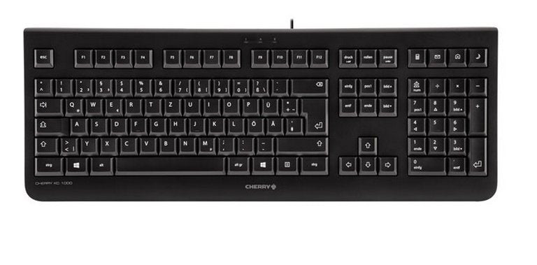 EAN 4025112081347 - CHERRY KC 1000 teclado Oficina USB QWERTY Español Negro imagen 1