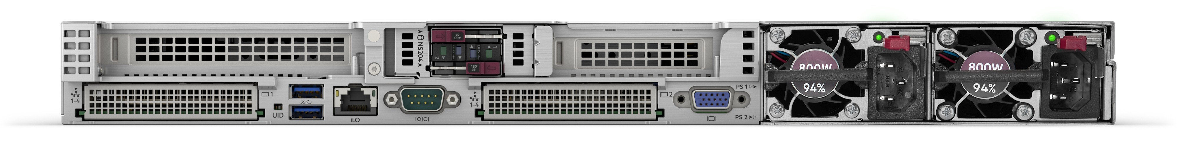 EAN 190017795195 - HPE ProLiant DL360 Gen11 4510 2.4GHz 12c 1P 2x32GB-R 4LFF 2x960GB SSD NC BCM5719 2x800W PS EU Server servi imagen 4