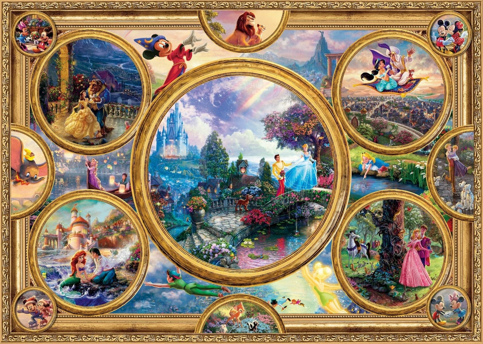 Puzzle Disney Dreams Collection 59607