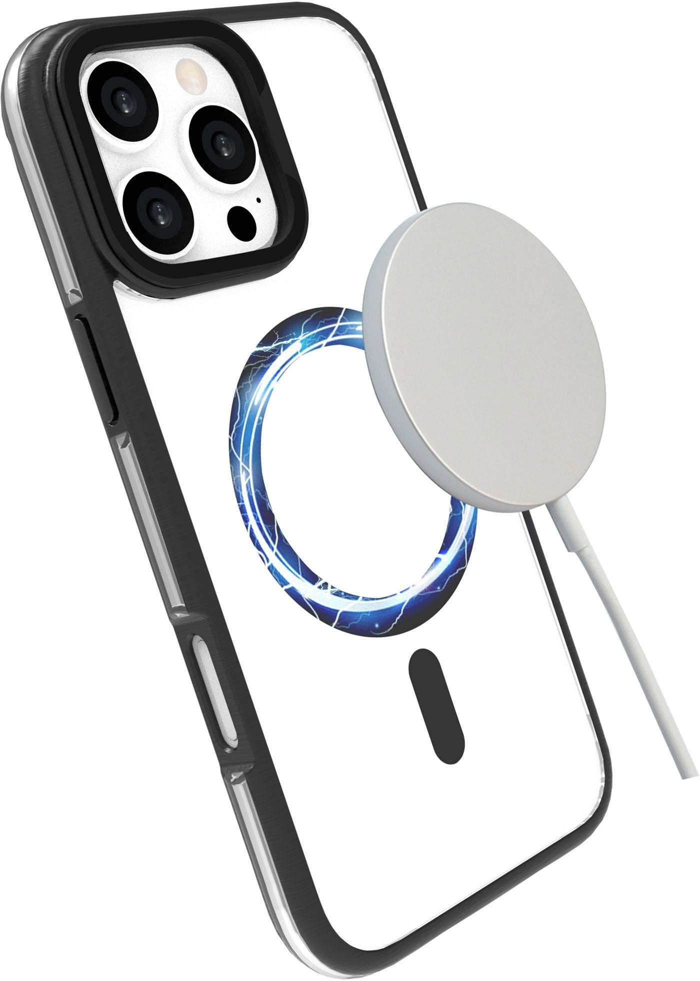 EAN 5715063424773 - eSTUFF ES67141102 funda para teléfono móvil 16 cm (6.3") Transparente, Negro imagen 3