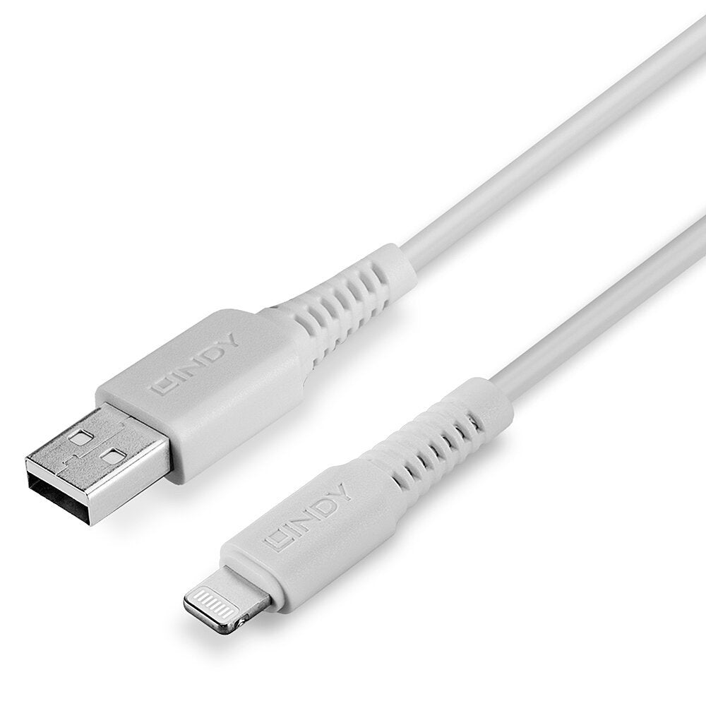 Lindy 31327 Cable Usb <-> Lightning 2 M Blanco