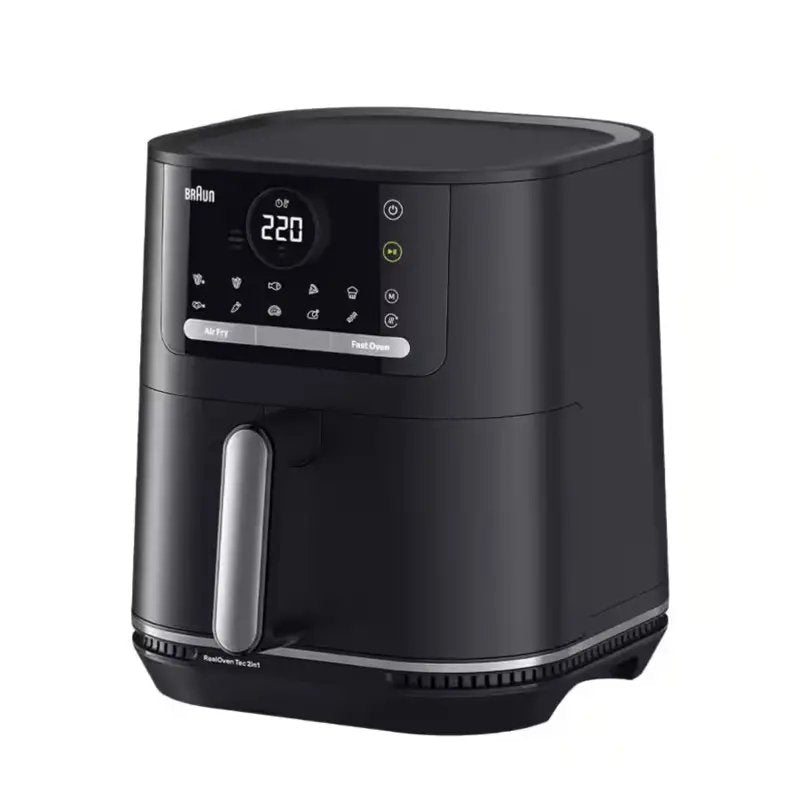 Freidora Braun Houshold 2-In-1 Multifry 5, Hf 5054i (Negro, 2.000 Watt, Korb 6,0 Liter) 0x12500023