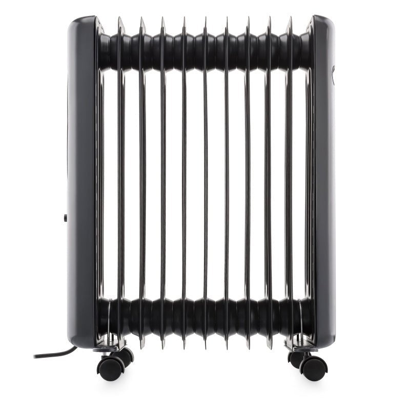 Eta262590000 Sole Smart Oil Radiator, 2500 W, 11 Ribs, Black