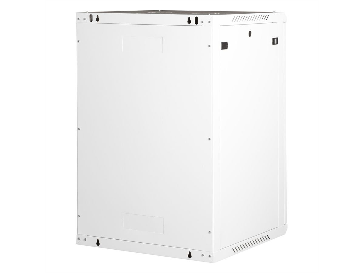Roline 19-Zoll Wandgehuse Basic Plus 18he, 600x600 Bxt Grau