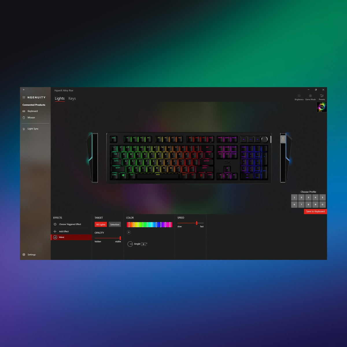 EAN 197192333839 - HyperX Alloy Rise Gaming Keyboard teclado Juego USB Negro imagen 11