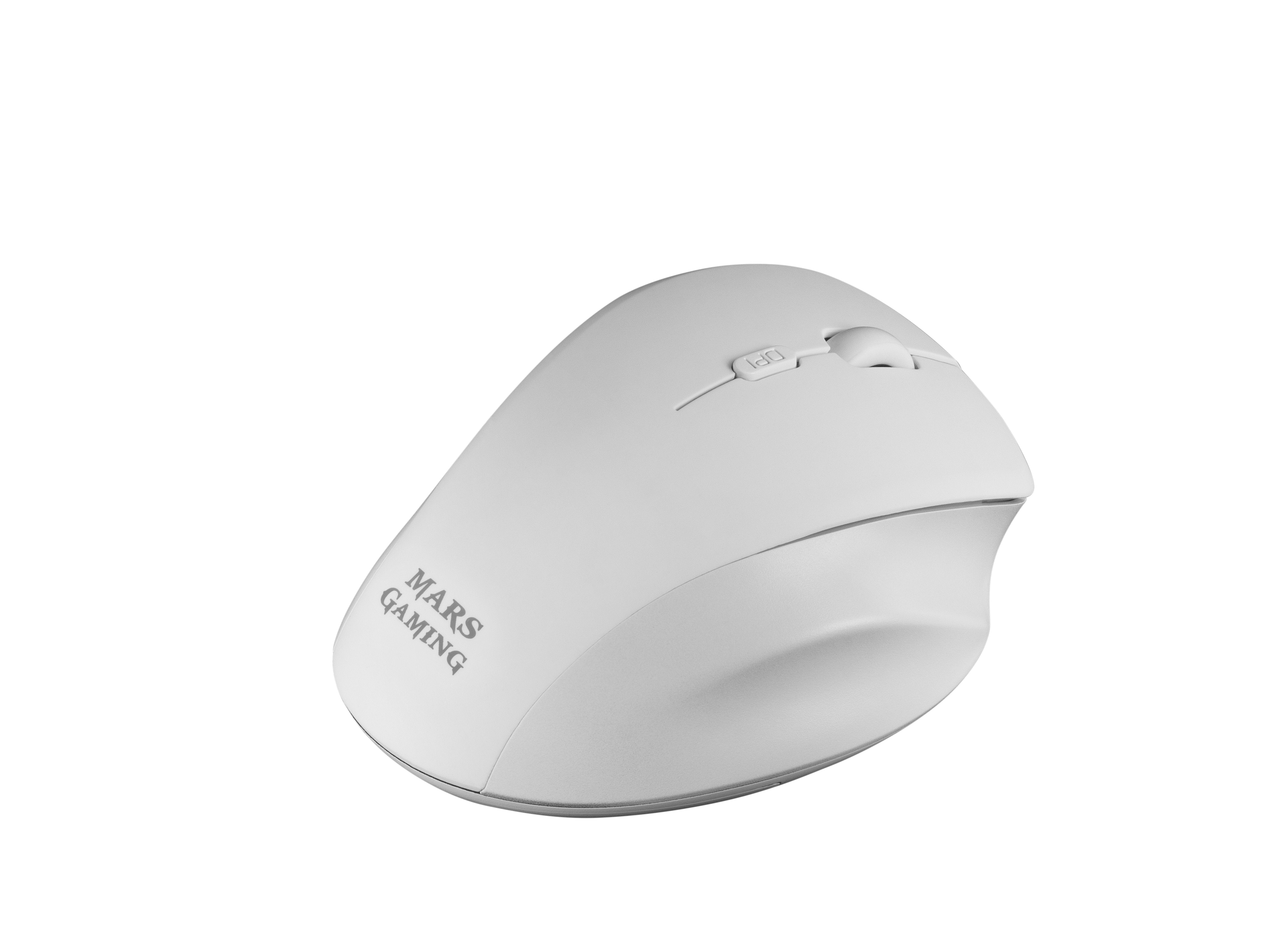 Ratón Gaming Inalámbrico Mars Gaming Mmwergo Hasta 3200 Dpi Blanco