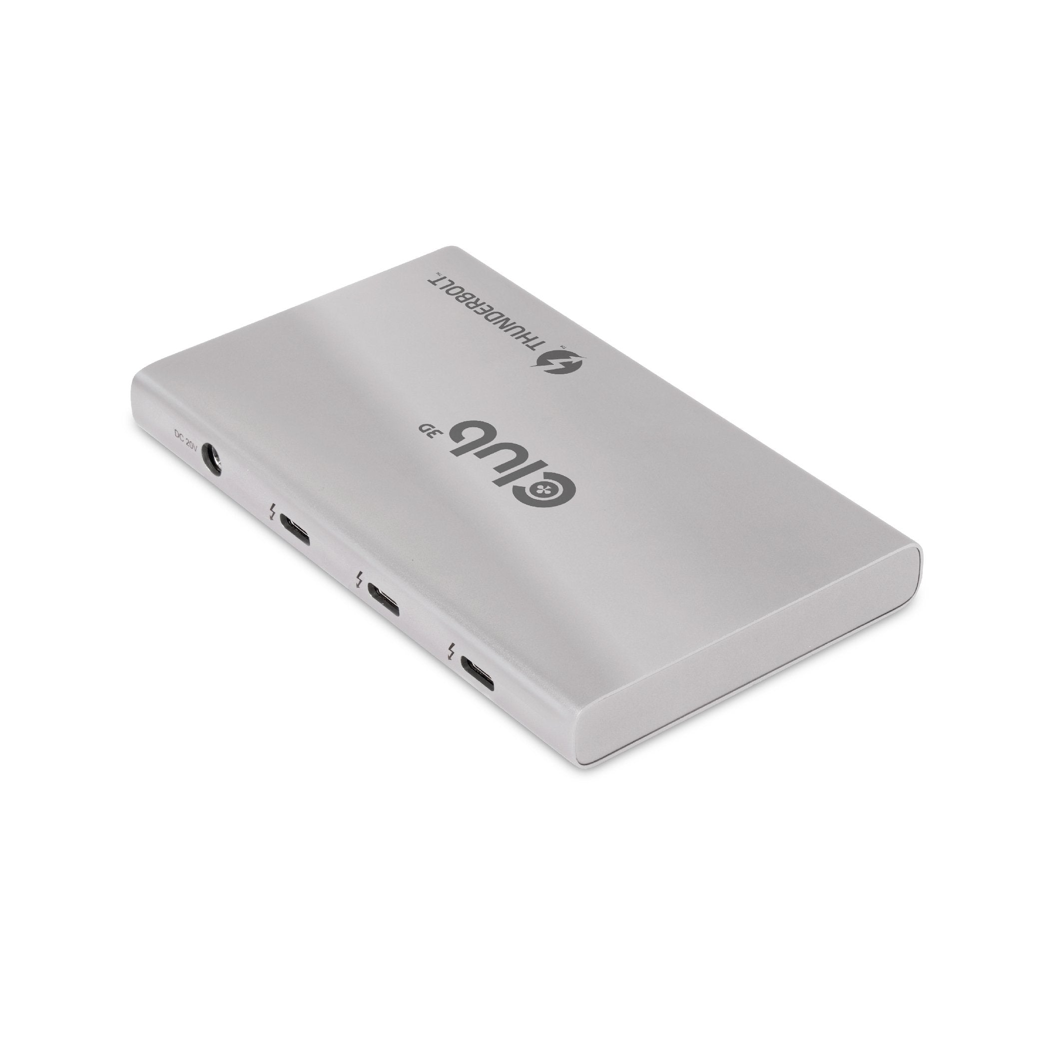 EAN 8719214471958 - CLUB3D CSV-1580 base para portátil y replicador de puertos Acoplamiento Thunderbolt 4 Plata imagen 3