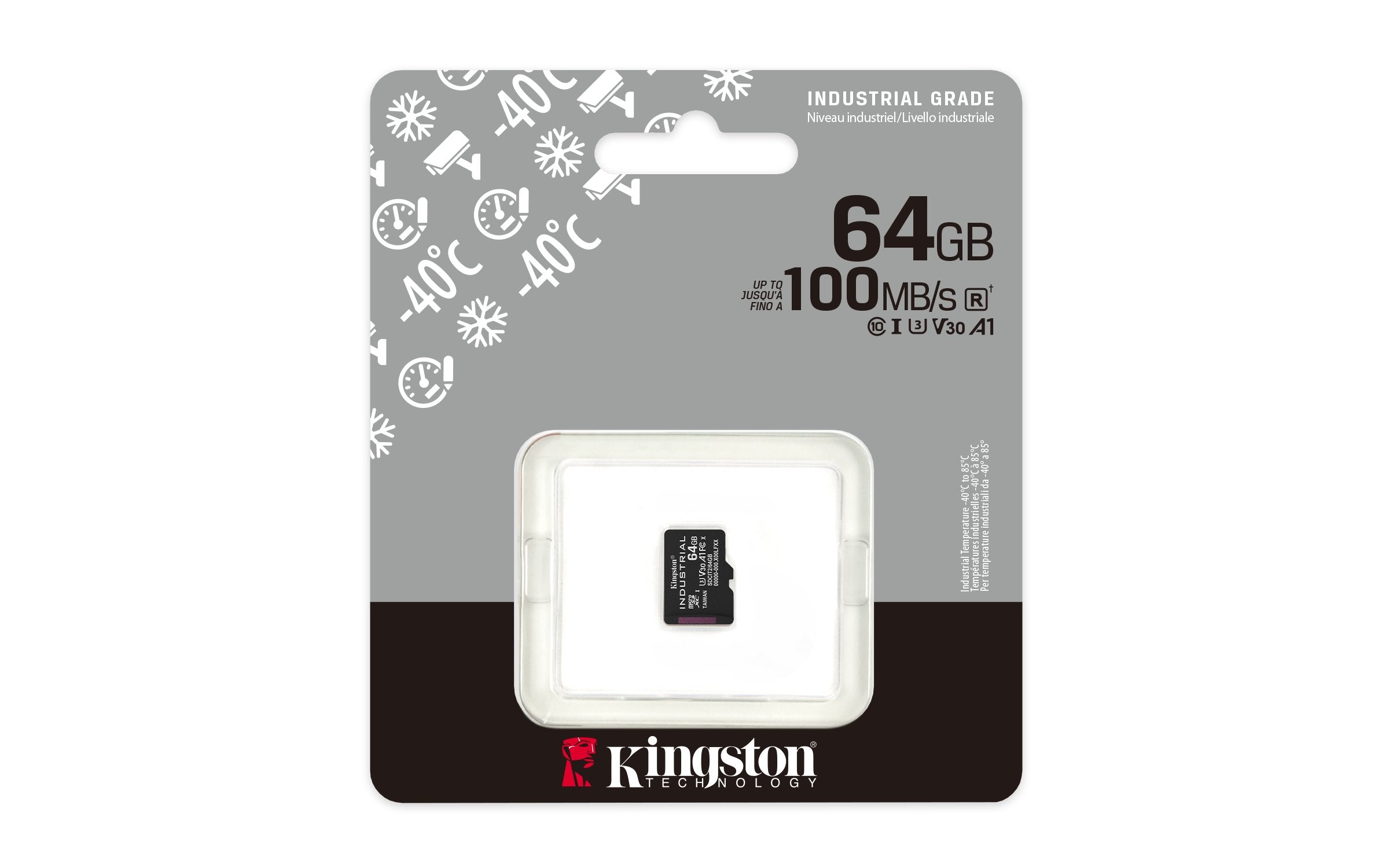 EAN 0740617321036 - Kingston Technology Industrial UHS-I Clase 10 imagen 3
