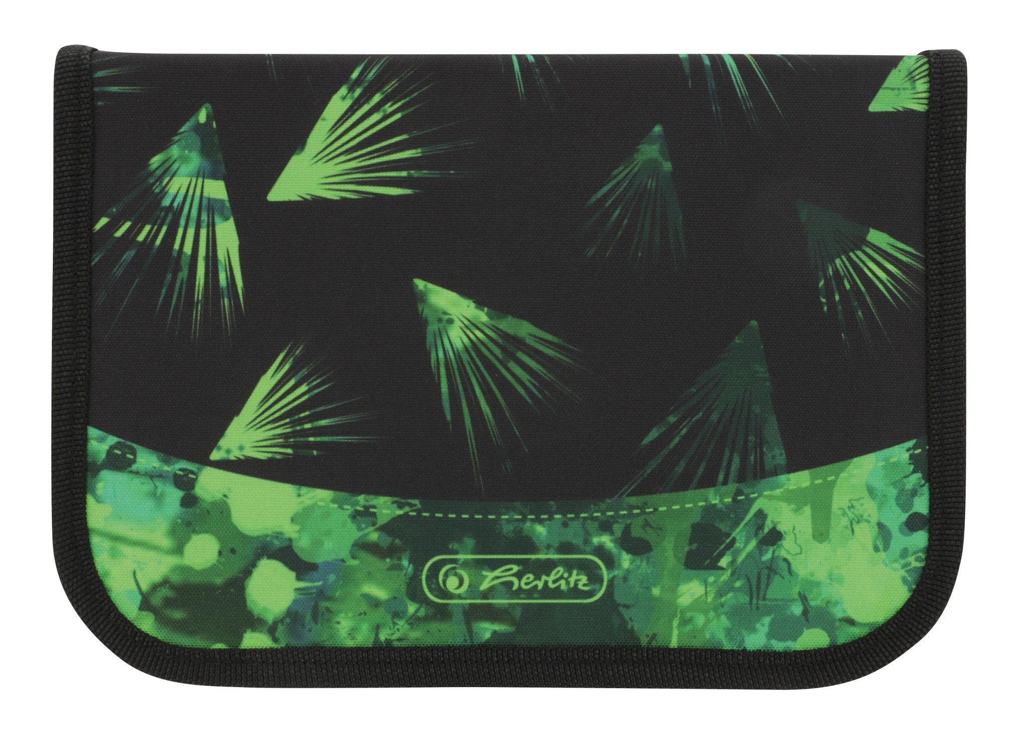 EAN 4008110370644 - Herlitz SoftLight Plus Greenline Explorer juego de mochila escolar Niño Poliéster Negro, Verde imagen 7