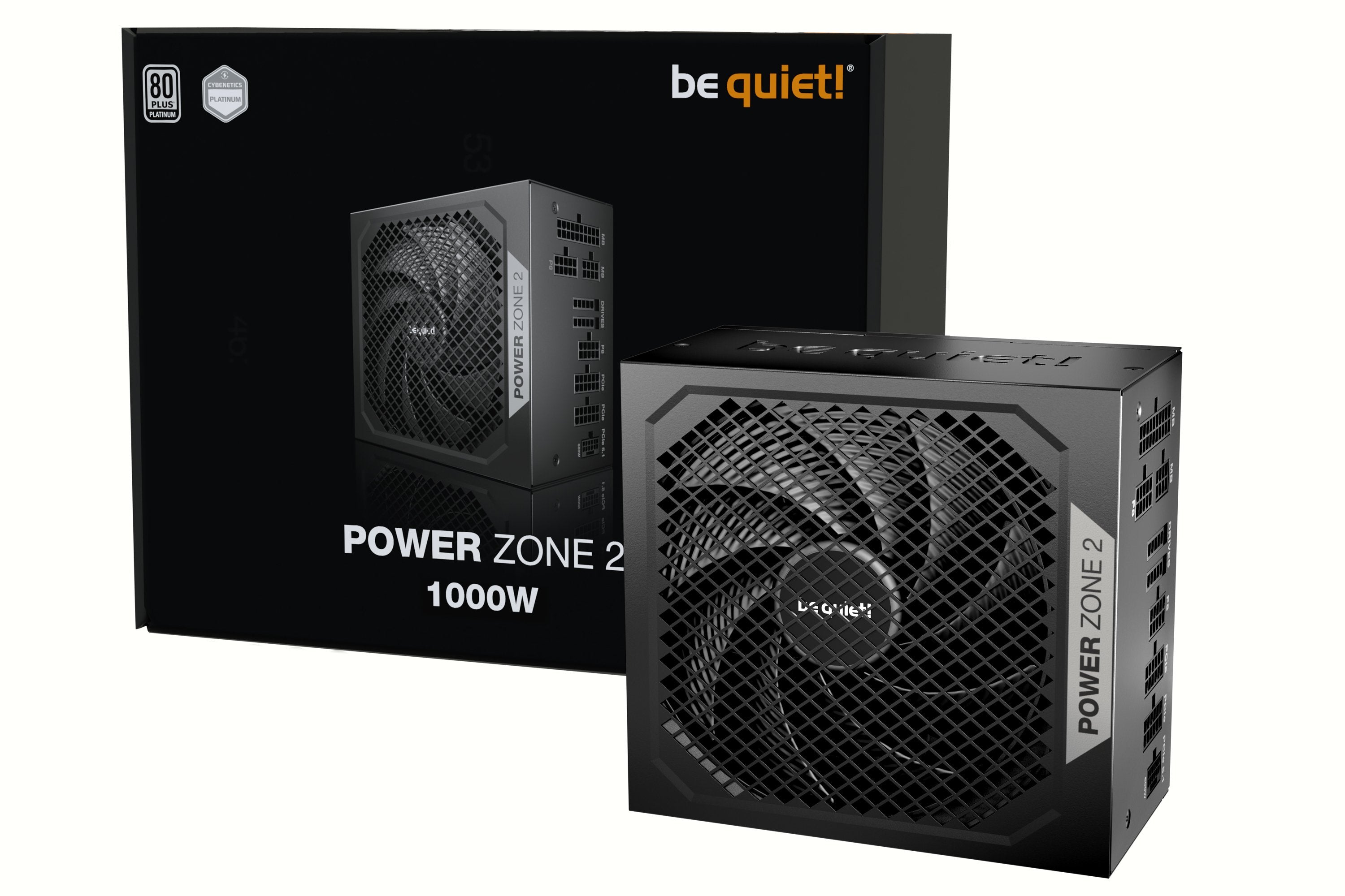 EAN 4260052191385 - be quiet! POWER ZONE 2 1000W unidad de fuente de alimentación 20+4 pin ATX ATX Negro imagen 4