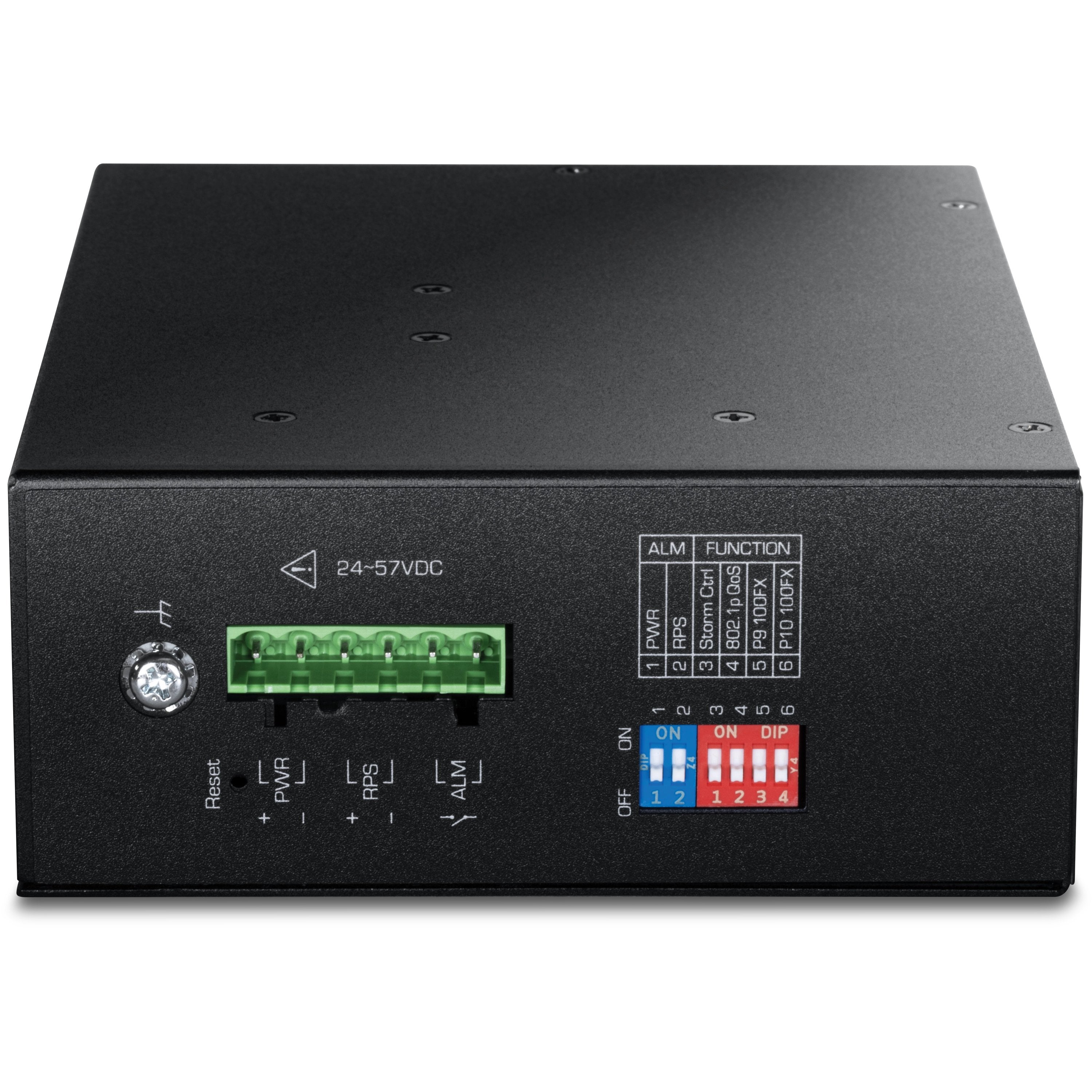 EAN 710931163247 - Trendnet TI-PG103I switch Gestionado Gigabit Ethernet (10/100/1000) Energía sobre Ethernet (PoE) Negro imagen 3