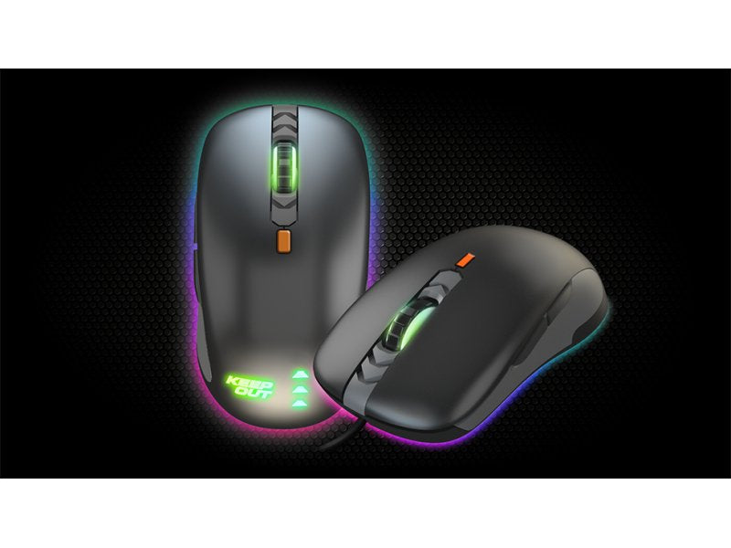 Raton Keep Out Laser Gaming 4000dpi 6 Botones X5pro