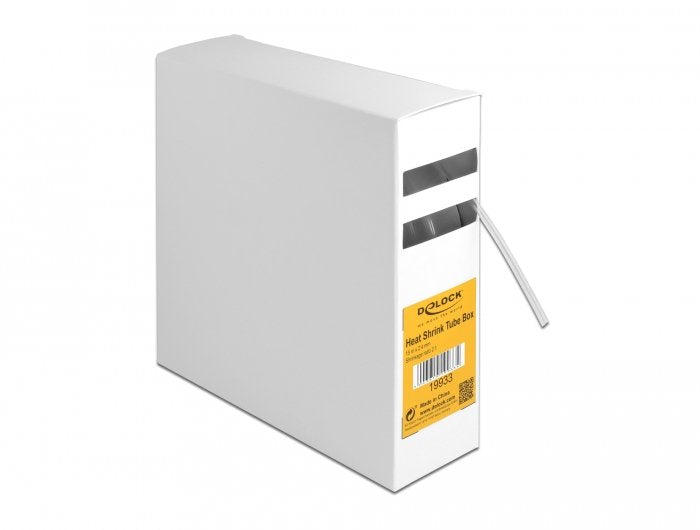 Schrumpfschlauch Box, Schrumpfungsrate 2:1, 15 M X 2,4 Mm Transparent