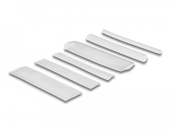 Delock Schrumpfschlauch Sortimentsbox Transparentee 100-Teilig