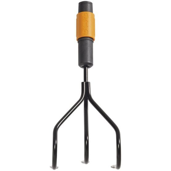 EAN 5905568540423 - Fiskars QuikFit Negro, Naranja Cultivadora manual imagen 1