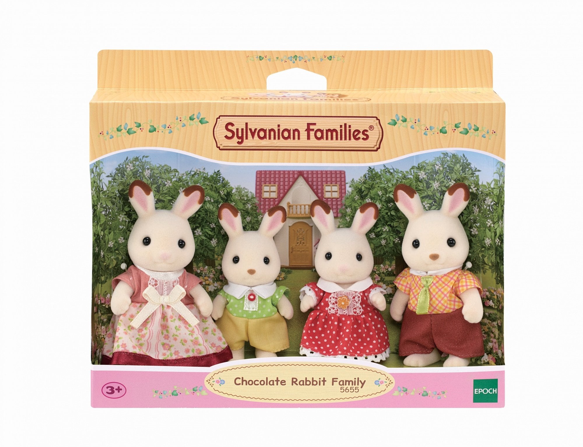 Epoch Sylvanian Families - Schokoladenhasen Familie 5655
