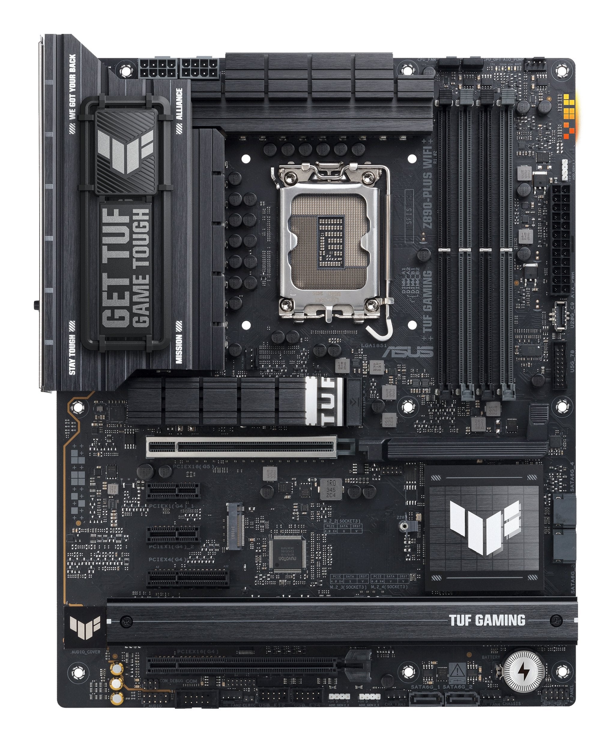 EAN 4711387763926 - ASUS TUF GAMING Z890-PLUS WIFI Intel Z890 LGA 1851 (Socket V1) ATX imagen 3