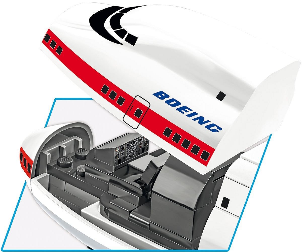 EAN 5902251266097 - COBI Boeing 747 First Flight 1969 imagen 5