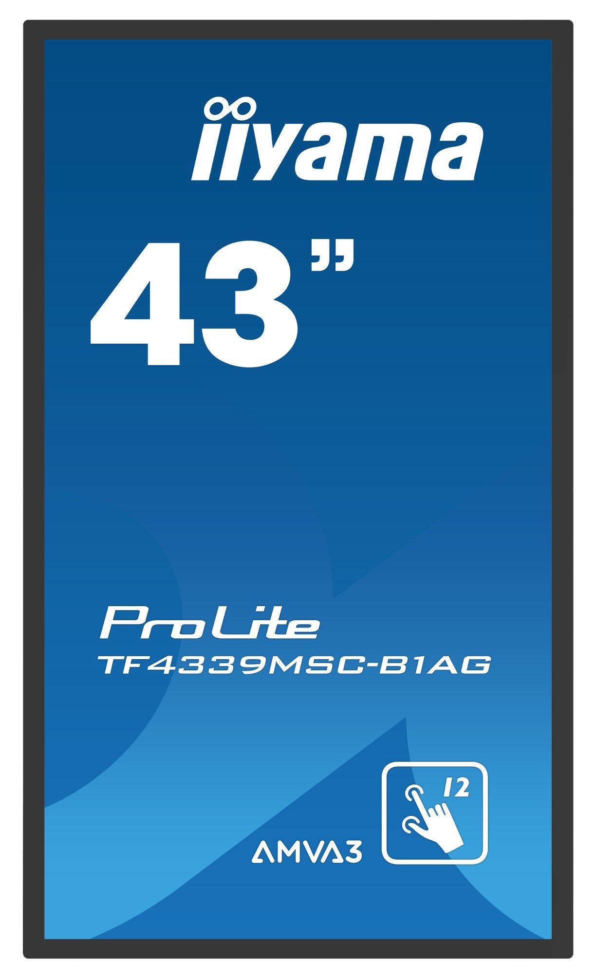 EAN 4948570118045 - iiyama TF4339MSC-B1AG pantalla de señalización 109,2 cm (43") LED 400 cd / m² Full HD Negro Pantalla táct imagen 3