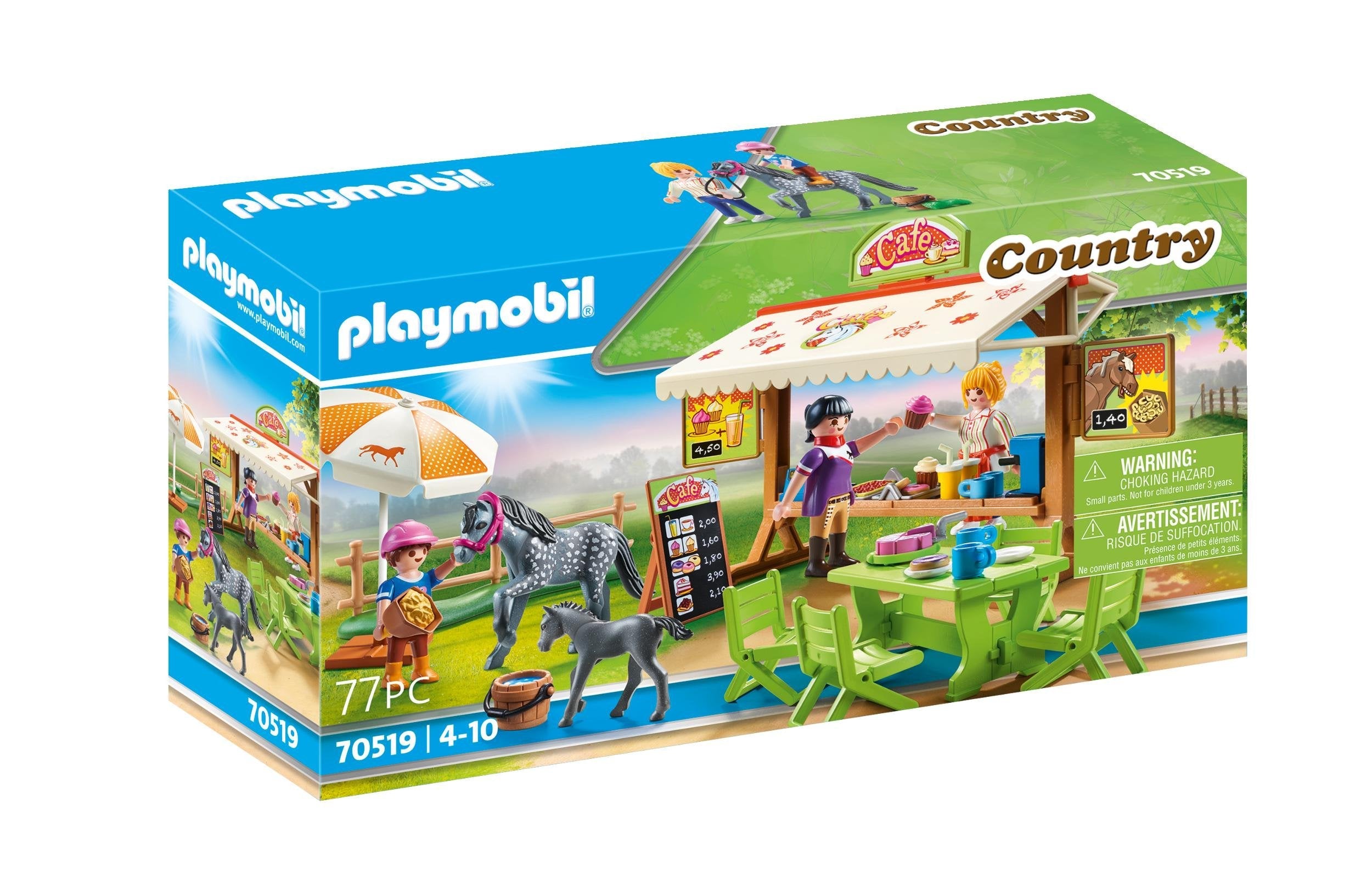 Playmobil 70519 Cafeteria Poni