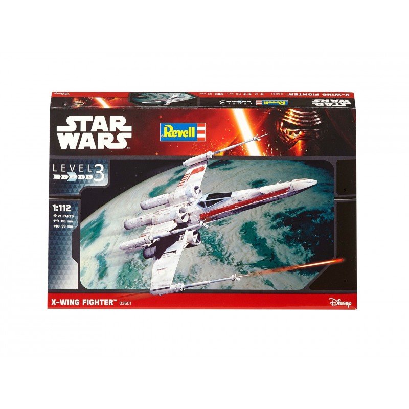 EAN 4009803889245 - Revell X-wing Fighter Maqueta de caza espacial Kit de montaje 1:112 imagen 7