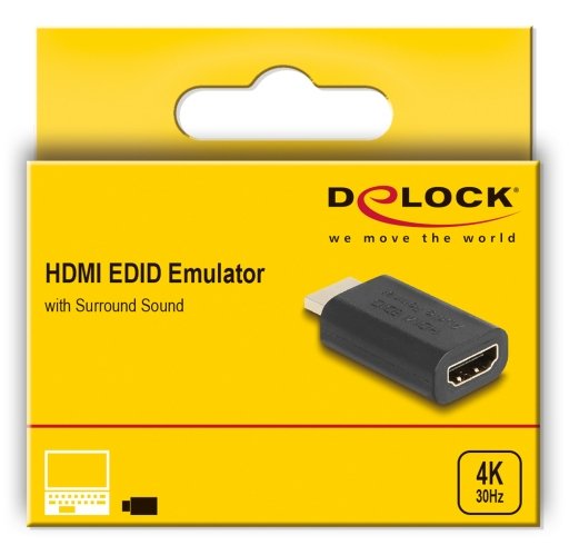 Delock Hdmi 4k Edid Emulator Para Surround Sound