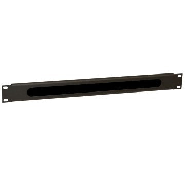 Wp Guía Cable Con Cepillo 1u Black Ral 9005