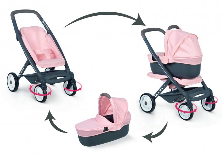 Juguete - Smoby Cochecito Maxi Cosi Rosa +3 Años