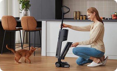 EAN 6976233674285 - Dreame H13 Pro Aspiradora escoba Batería Seca y húmeda Sin bolsa 300 W Negro 4900 Ah imagen 9