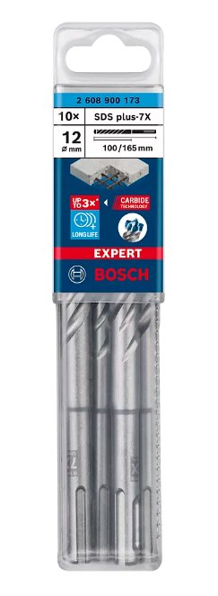 EAN 4059952532462 - Bosch Expert SDS plus-7X Hammer drill bit 10 pieza(s) imagen 2