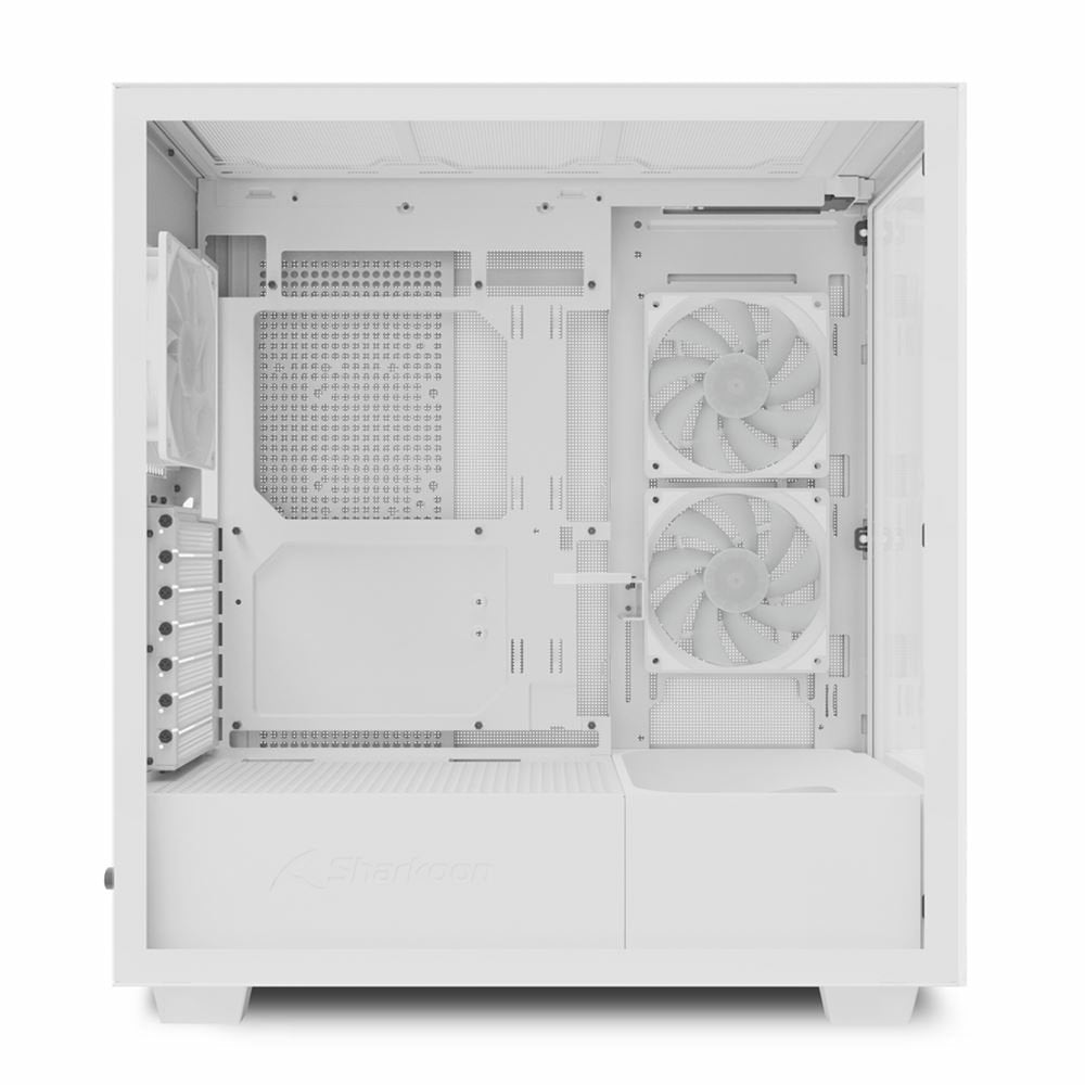 Caja Pc Sharkoon Rebel C60 Rgb Blanca, 4044951040049