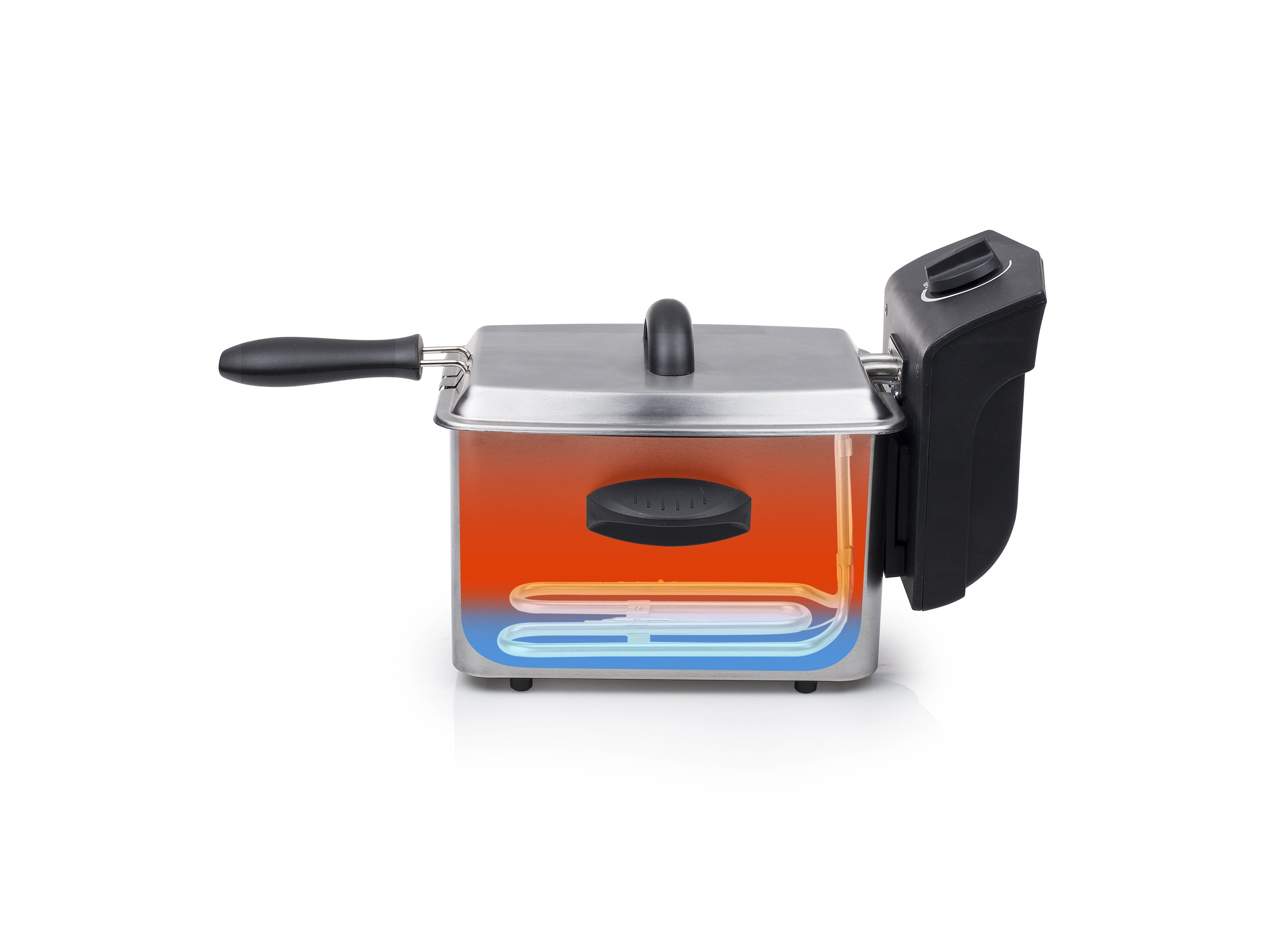 EAN 8713016019189 - Tristar FR-6919 freidora Sencillo 2 L Independiente 800 W Negro, Acero inoxidable imagen 7