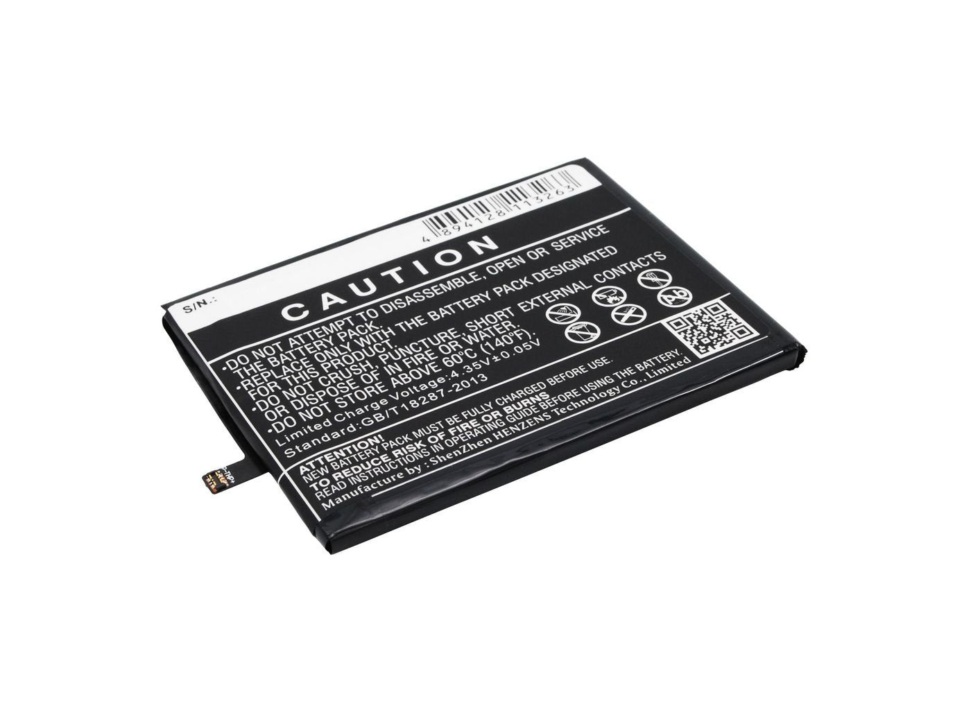 EAN 5706998698551 - CoreParts MOBX-BAT-WKF200SL recambio del teléfono móvil Batería Negro imagen 1