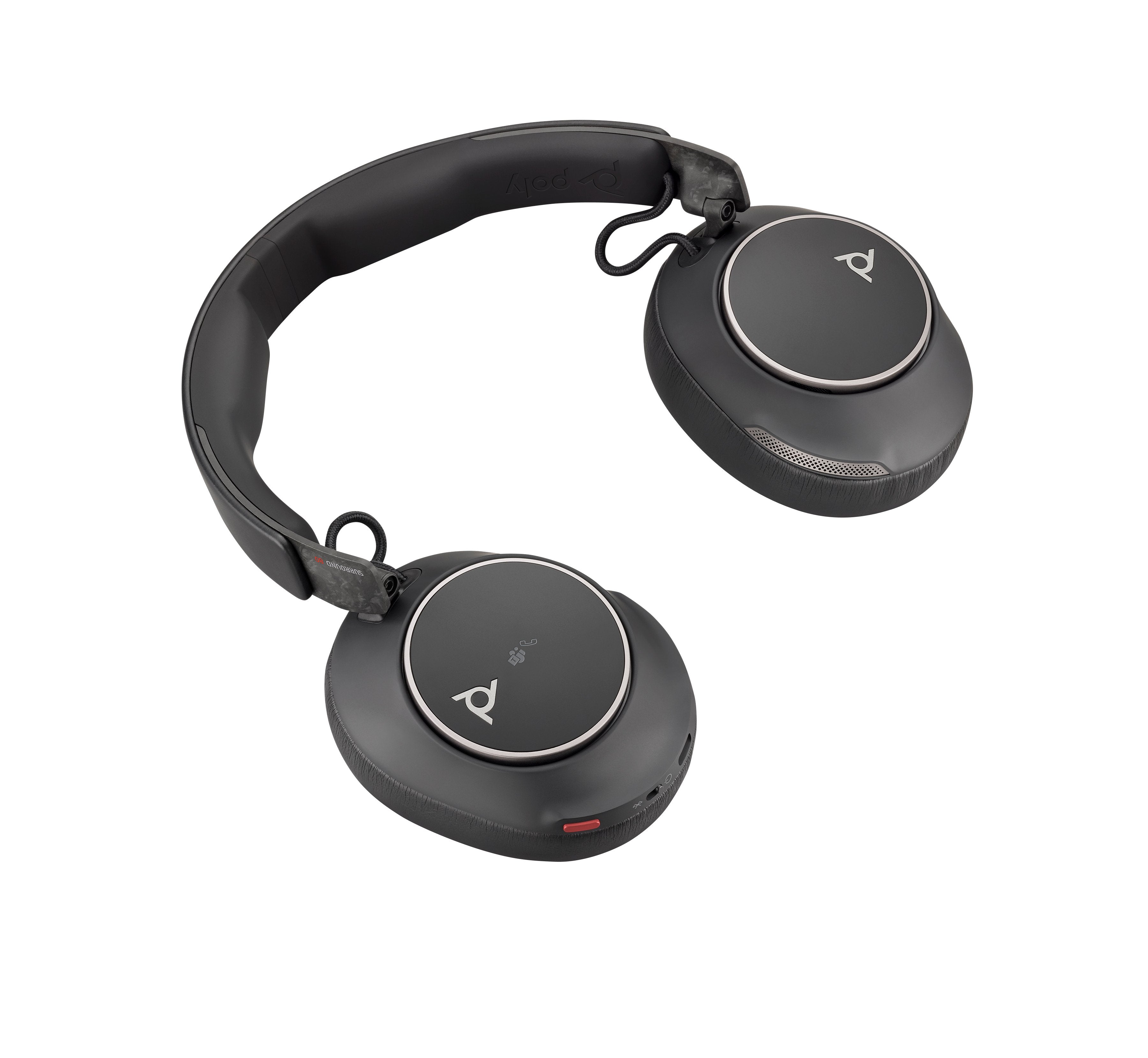 EAN 0196548377831 - HP Poly Voyager Surround 80 UC Microsoft Teams Certified USB-C Headset +USB-C/A Adapter Inalámbrico Diade imagen 8