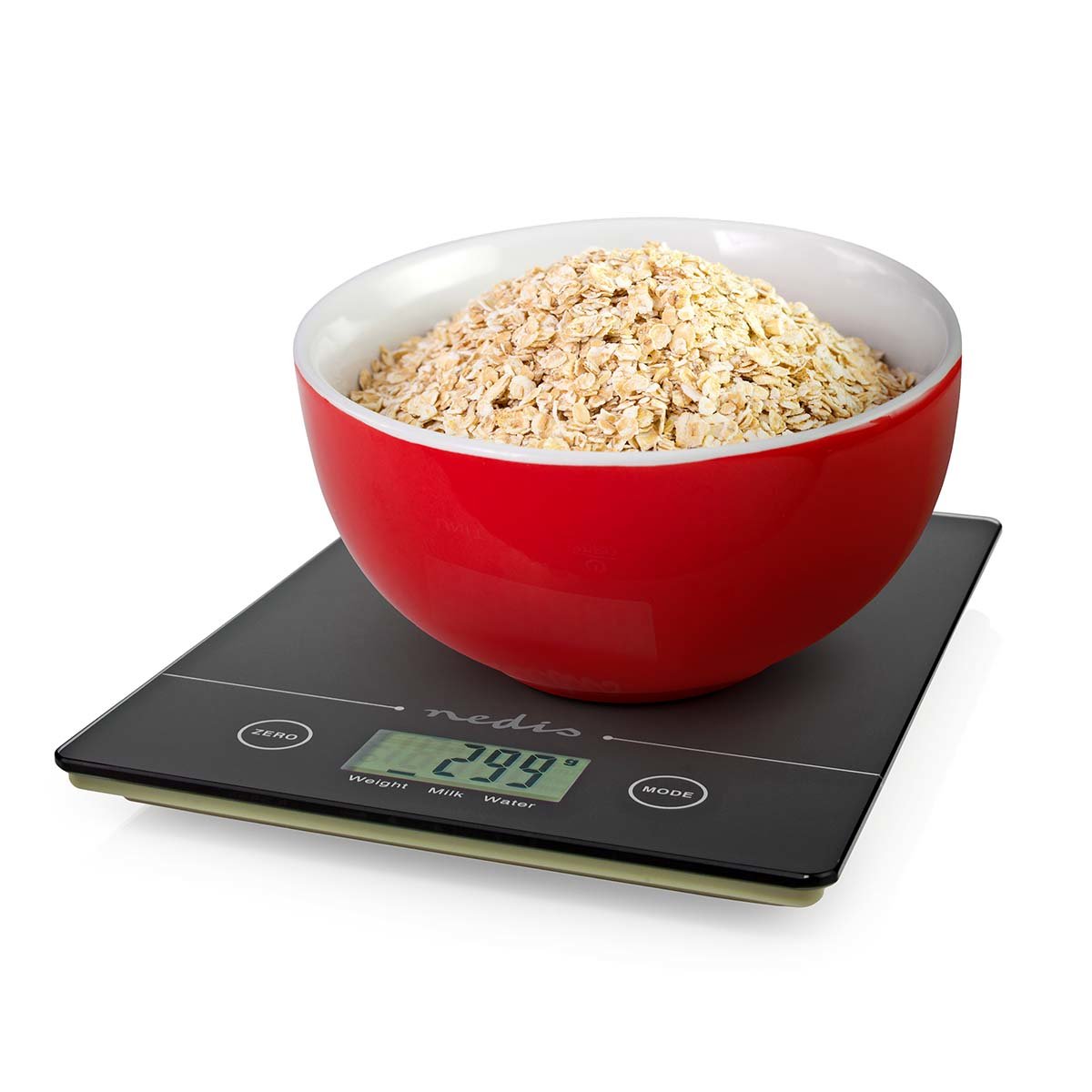 EAN 5412810408788 - Nedis KASC620BK báscula de cocina Negro Encimera Rectángulo Báscula electrónica de cocina imagen 8