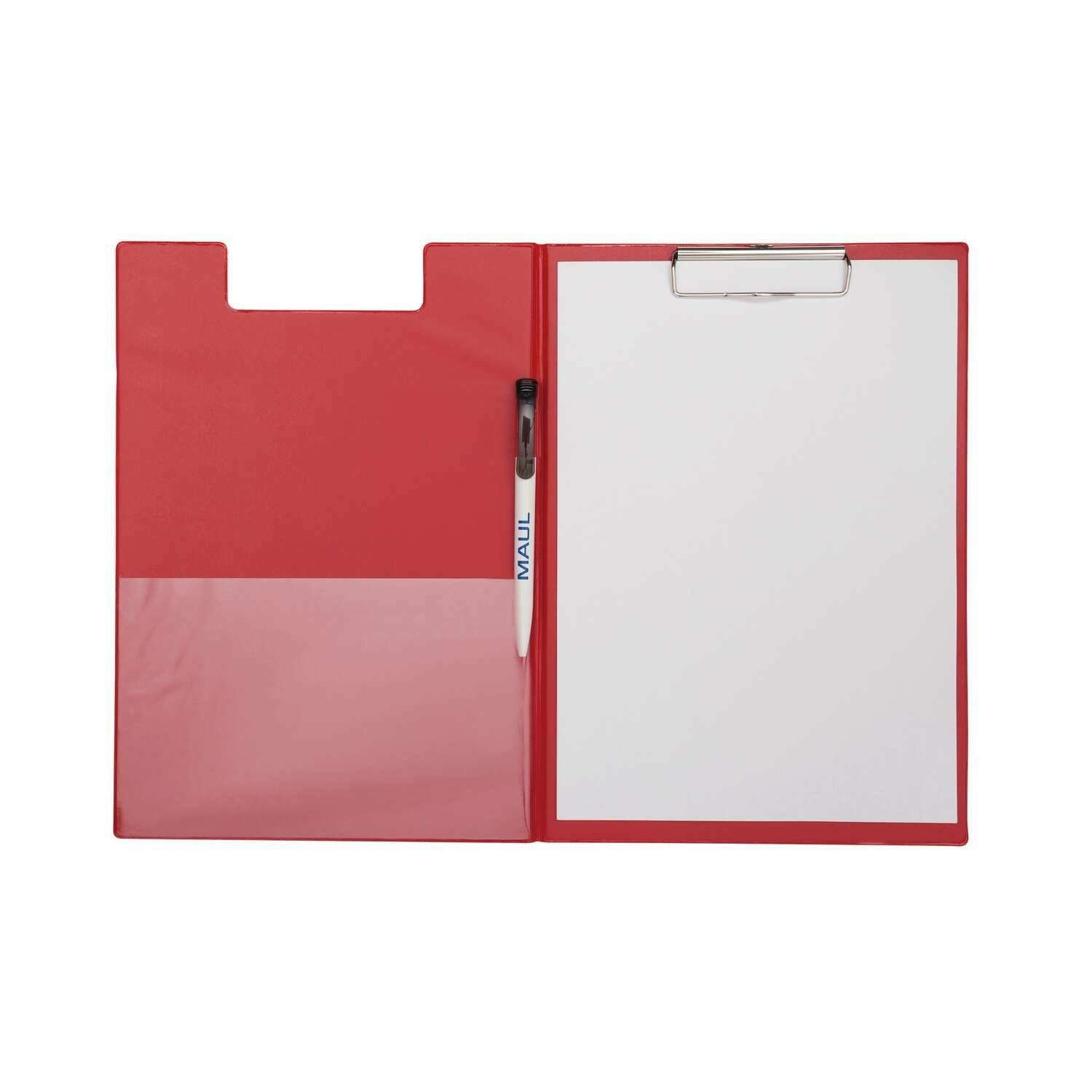 Maul 2337125 Portapapel Cartón, Polipropileno (Pp) Rojo