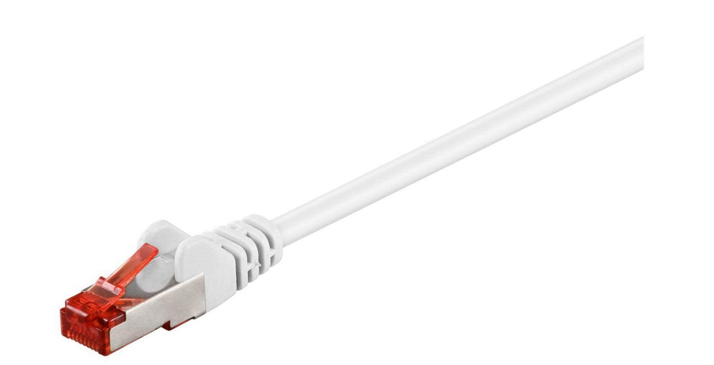 F/Utp Cat6 1.5m White Pvc Outer Shield : Foil Screening