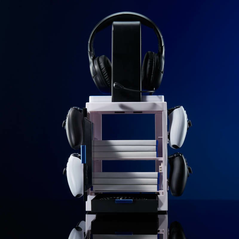 Soporte De Accesorios Para Casilleros Gaming Numskull - Logotipo De Numskull