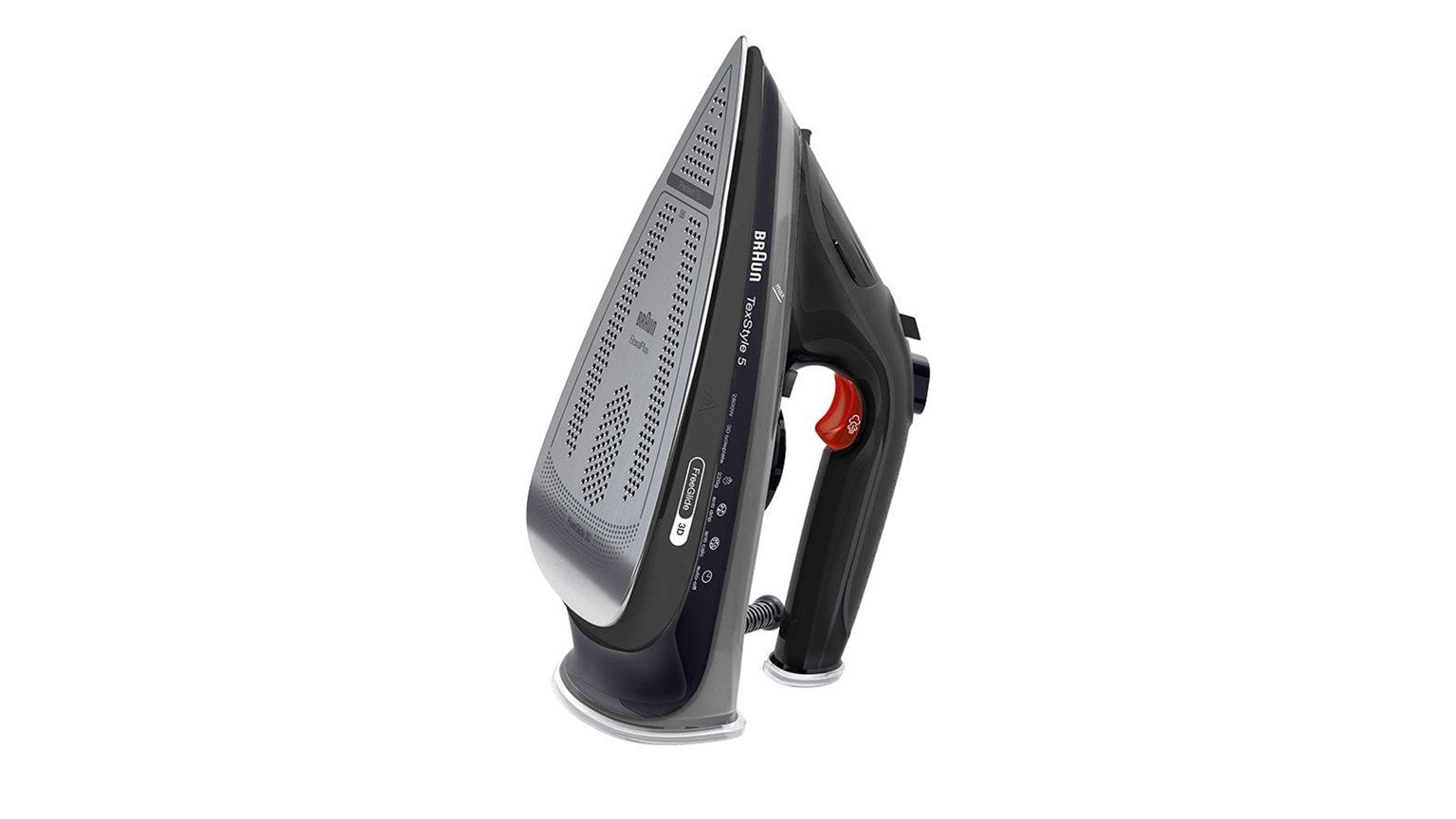 Plancha De Vapor Eloxalplus Soleplate Vapor Continuo 50 G/Min Braun Si5088bk Negro