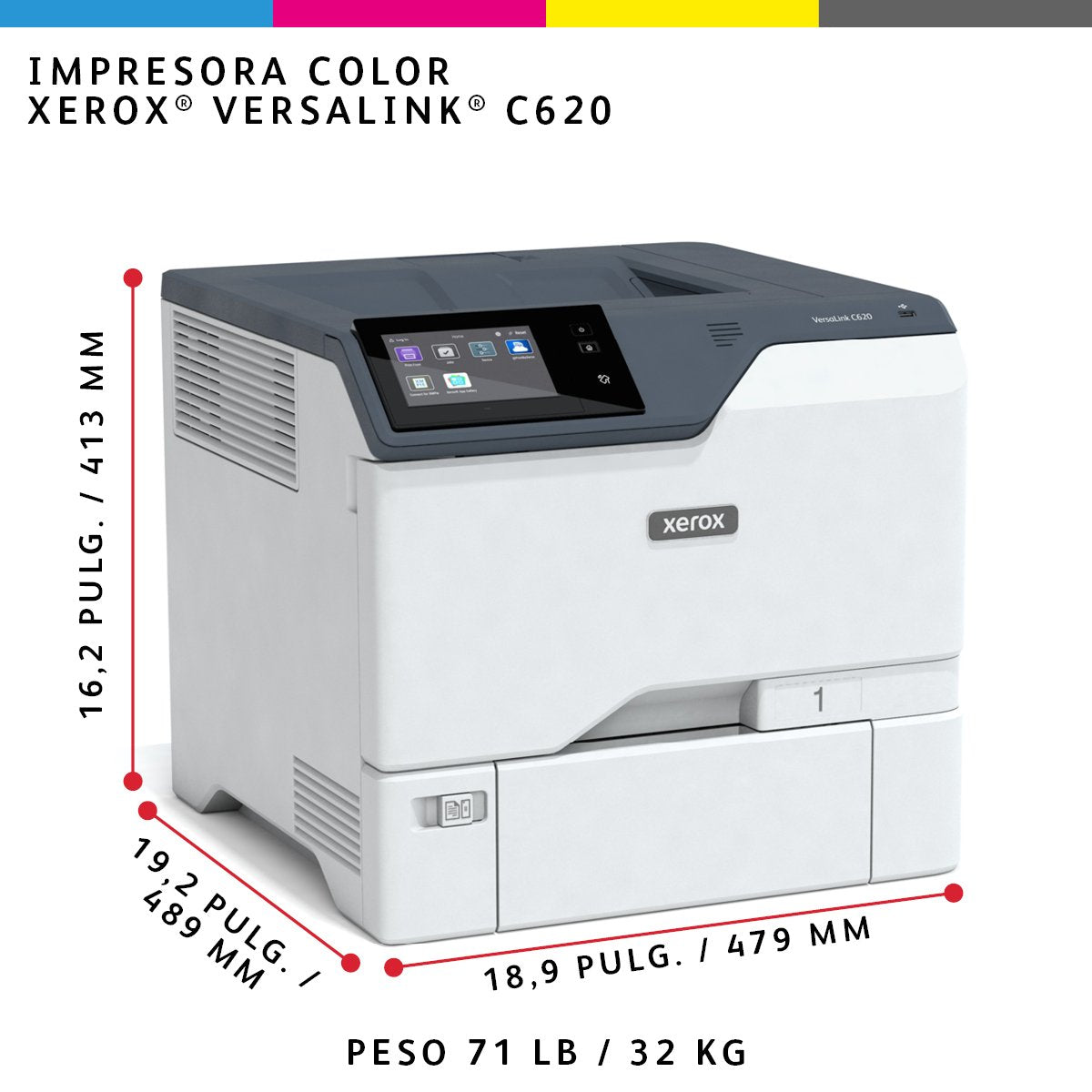 EAN 0095205040784 - Xerox VersaLink C620V_DN impresora láser Color 1200 x 1200 DPI imagen 10