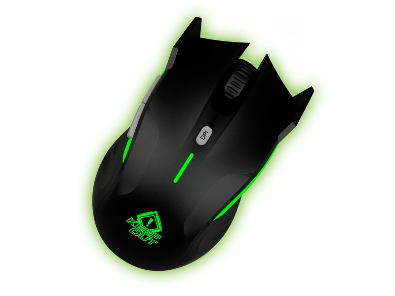 Keep Out Raton Gaming Poseidon 4000dpi Negro Sensor Avago