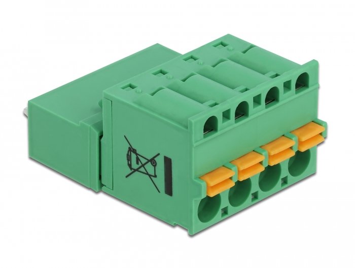 Terminalblock Set Für Platine 4 Pin 5,08 Mm Rastermass Vertikal