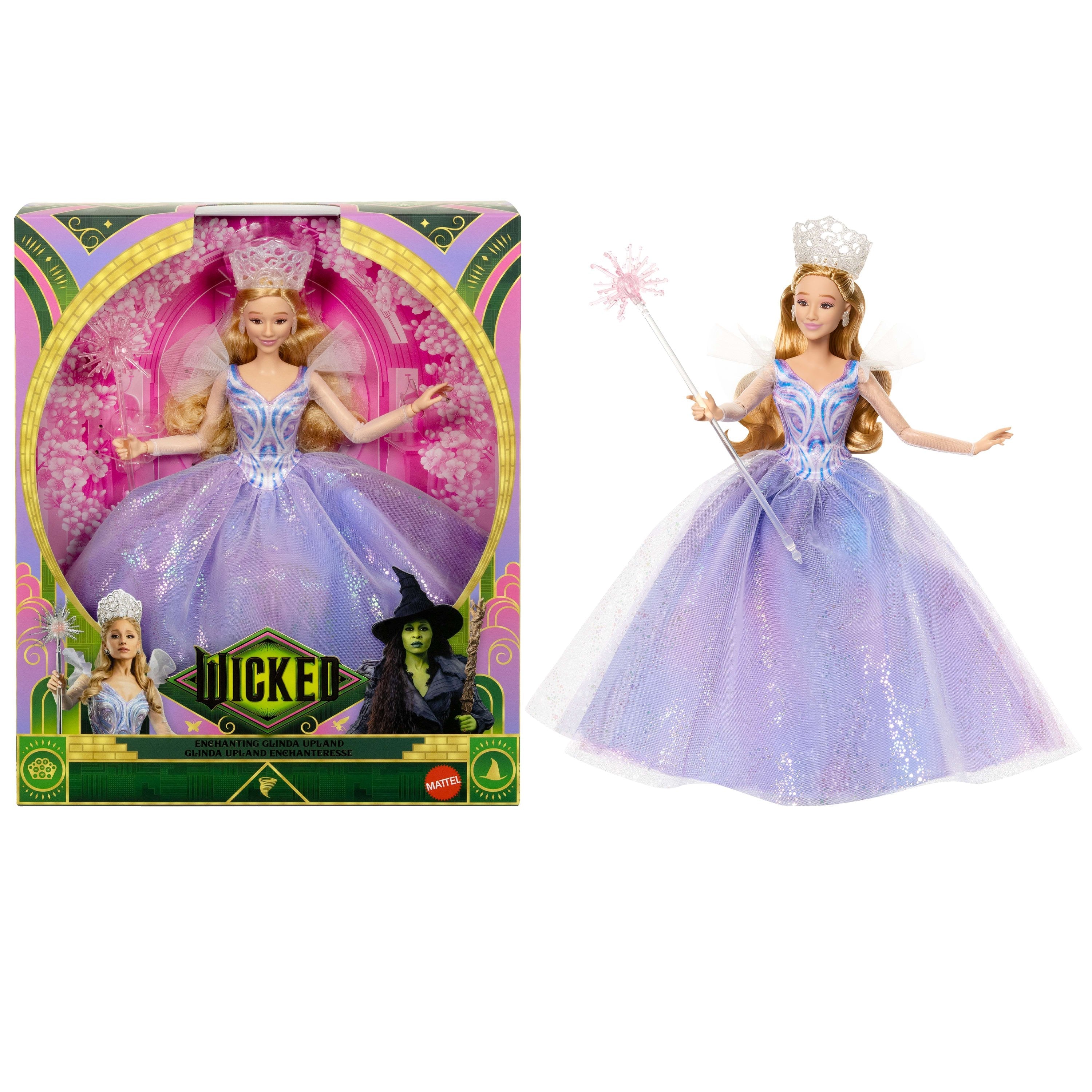 Mattel Wicked Glinda Deluxe-Modepuppe Movie 2 Jfm13