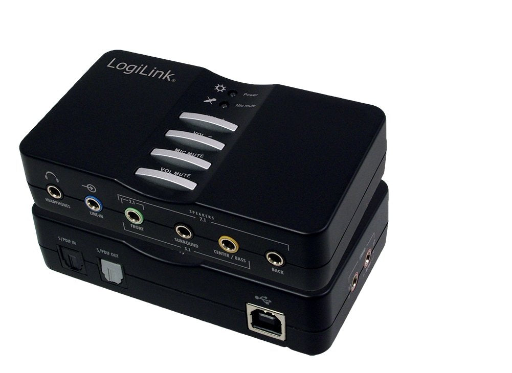 Logilink Tarjeta De Sonido 7.1 Usb Box Ua0099