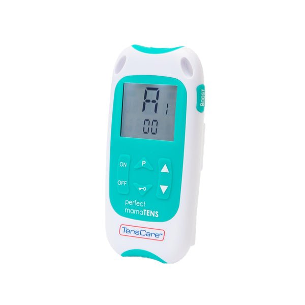 Tenscare K-Pm Estimulador Muscular Electrónico Lámina Adhesiva 2 Canales Turquesa, Blanco