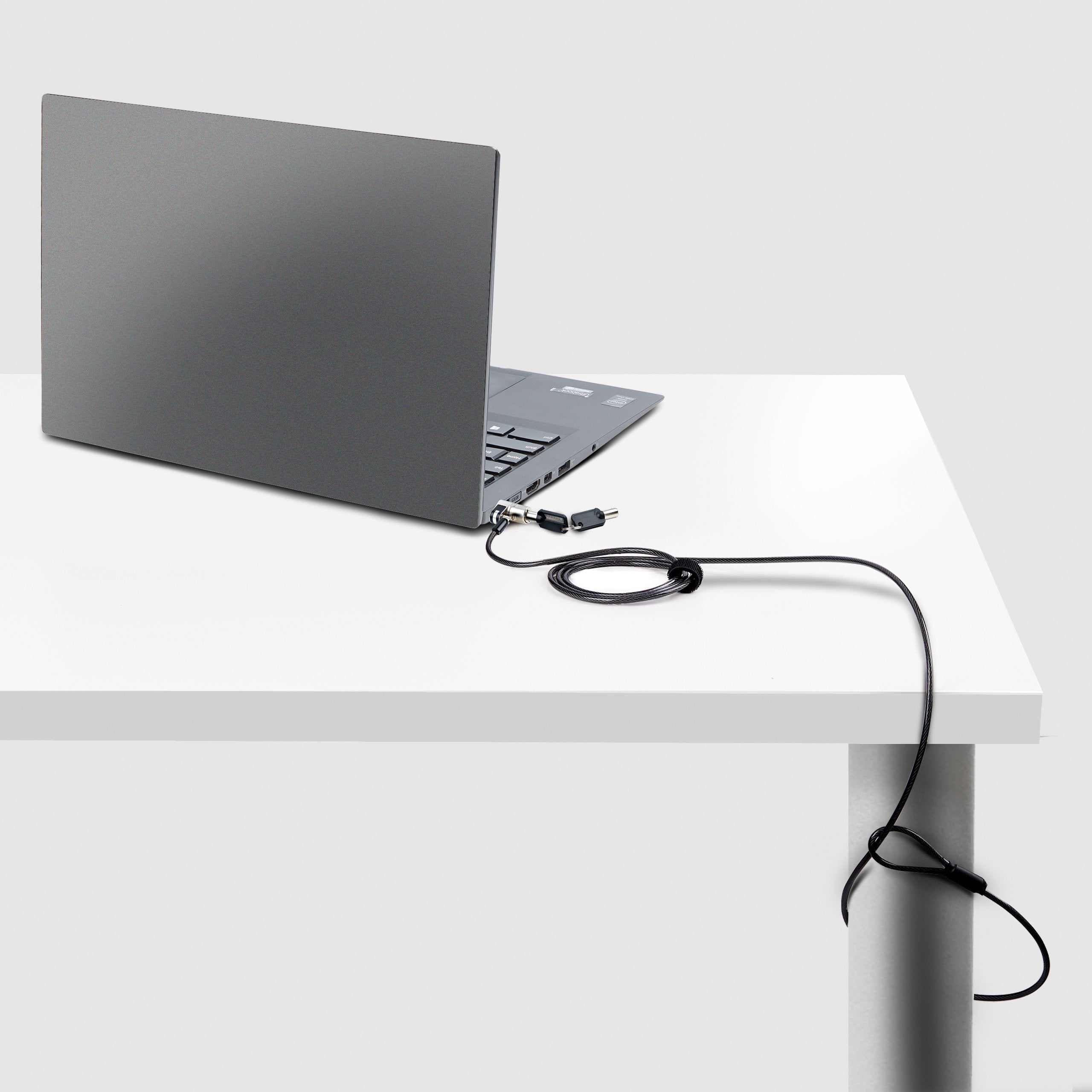 Startech.Com Nanok-Laptop-Lock Cable Antirrobo Negro, Plata 2 M