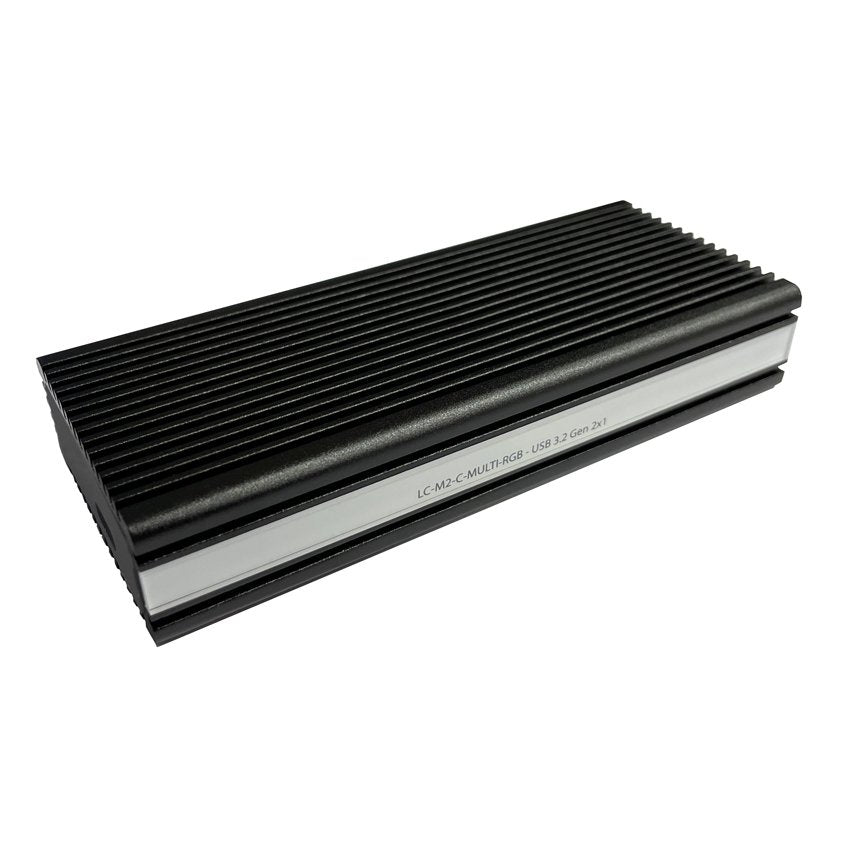 EAN 4260070129735 - LC-Power LC-M2-C-MULTI-RGB caja para disco duro externo Caja externa para unidad de estado sólido (SSD) A imagen 1