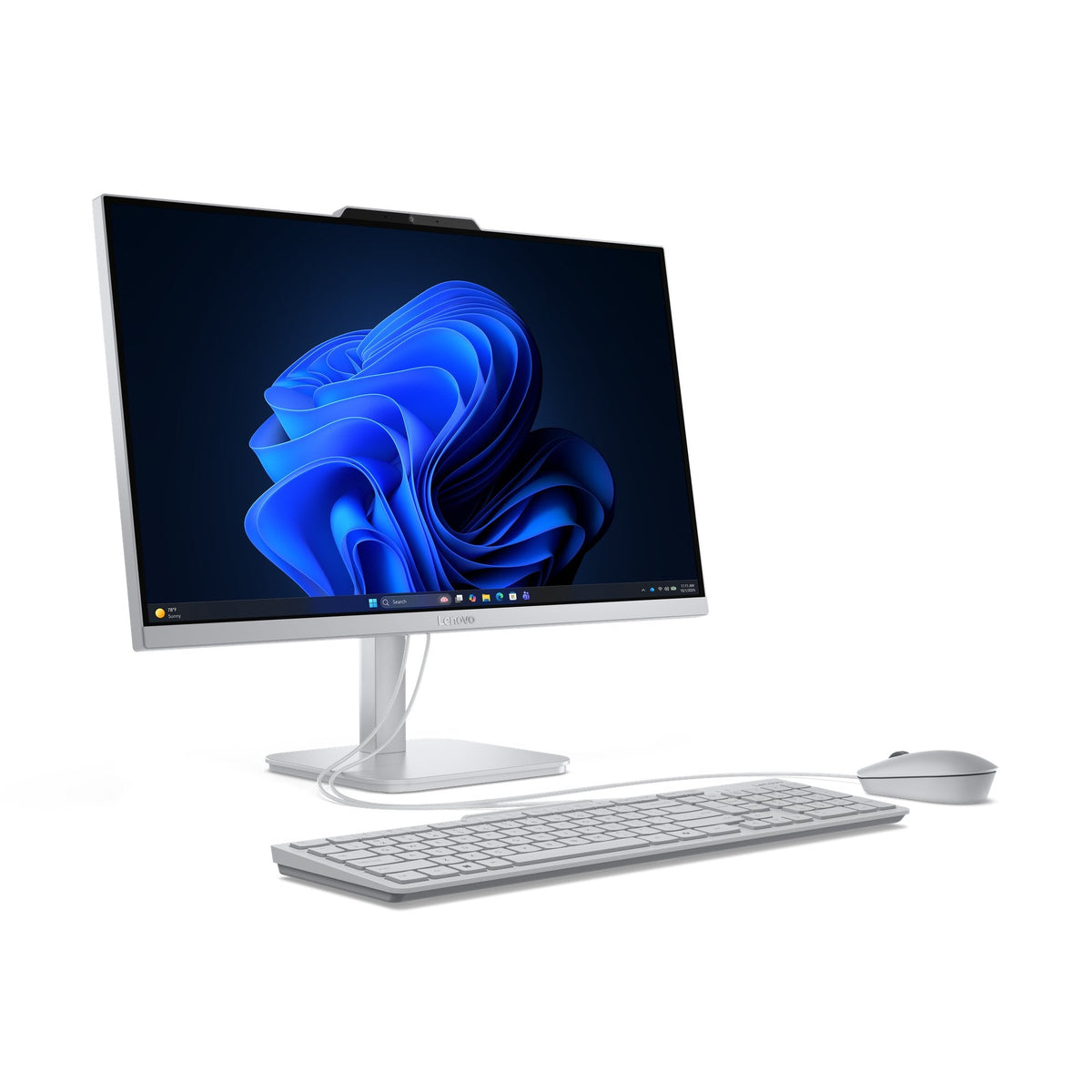 Lenovo A105 24 F0js - All-In-One (Solución Completa) - Soporte Inclinable - Ryzen 5 40 / 2.8 Ghz - Ram 8 Gb - Ssd 512 Gb - Nvme - Radeon 610m - Bluetooth 5.2, Wi-Fi 6 - Wlan: 802.11a/B/G/N/Ac/Ax, Bluetooth 5.2 - Win 11 Home - Monitor: Led