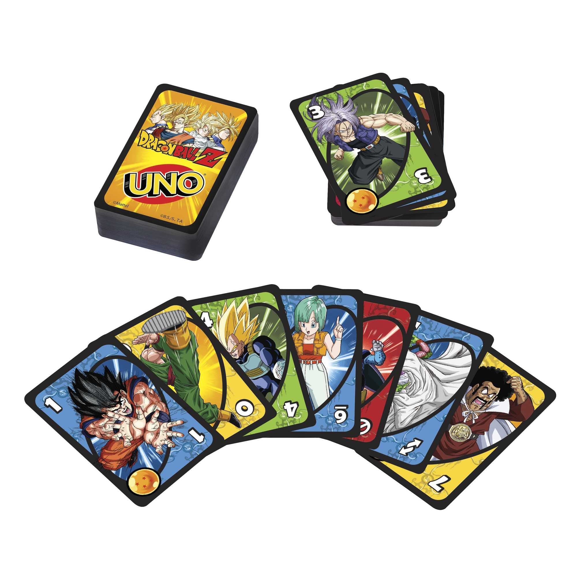 Juego Cartas Uno Dragon Ball Z
